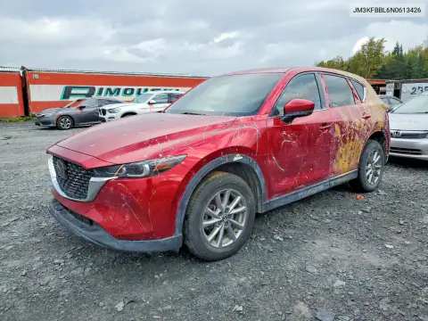 JM3KFBBL6N0613426 — 2022 Mazda CX-5, Вандализм, фото до ремонта