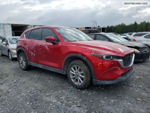 JM3KFBBL6N0613426 — 2022 Mazda CX-5, фото 4 с аукциона Copart, Вандализм