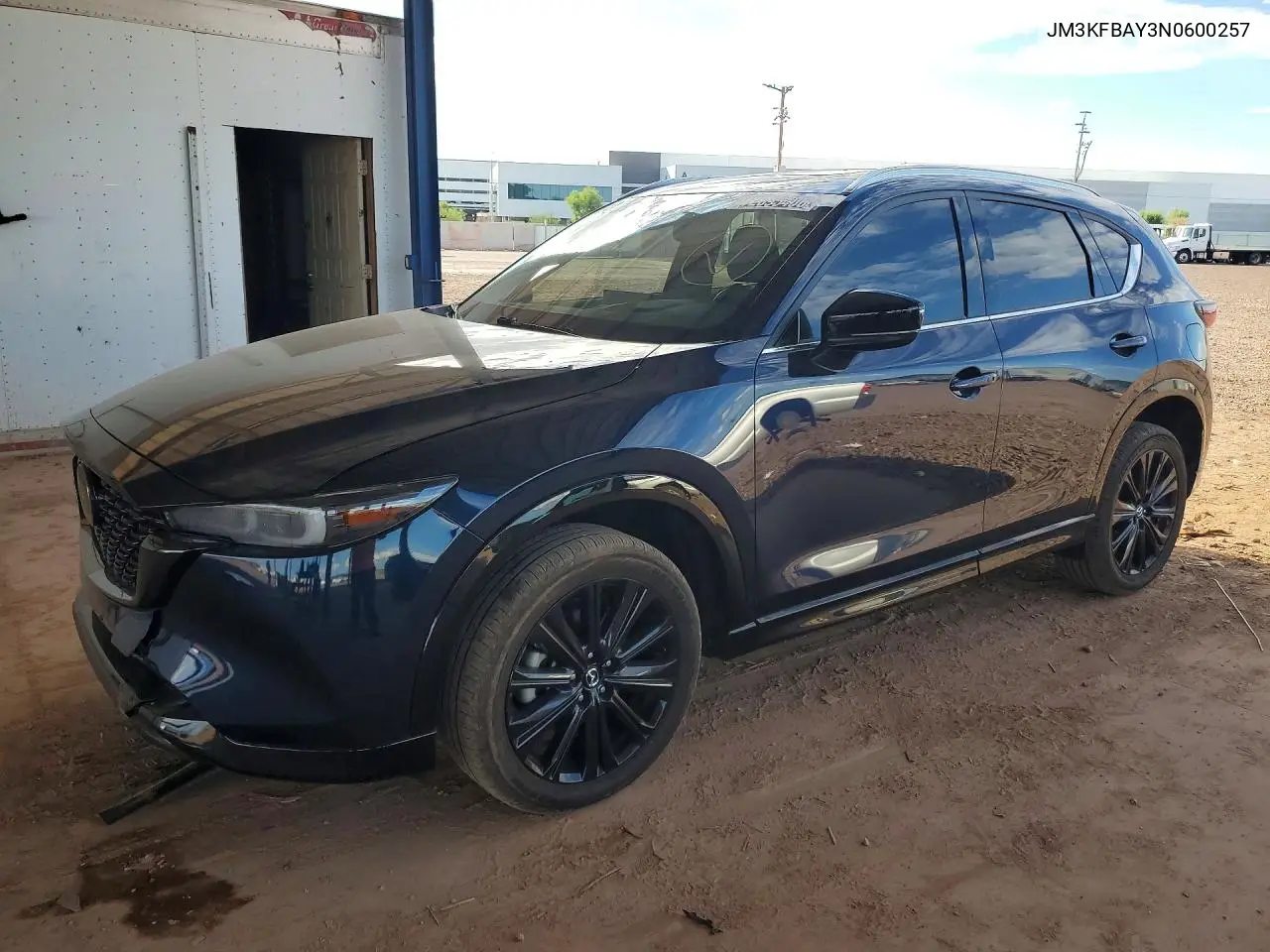 2022 Mazda Cx-5 VIN JM3KFBAY3N0600257 фото 1