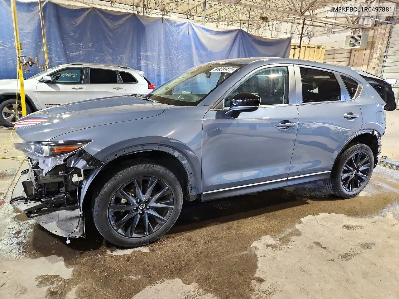 JM3KFBCL1R0497881 Mazda CX-5 2024 — повреждение Задняя часть, фото до ремонта