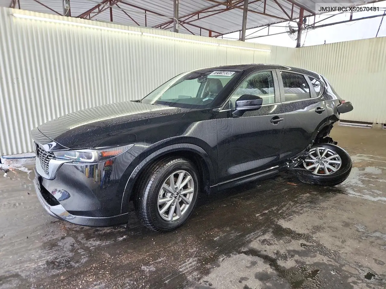 JM3KFBCLXS0670481 Mazda CX-5 2025 — повреждение Задняя часть, фото до ремонта