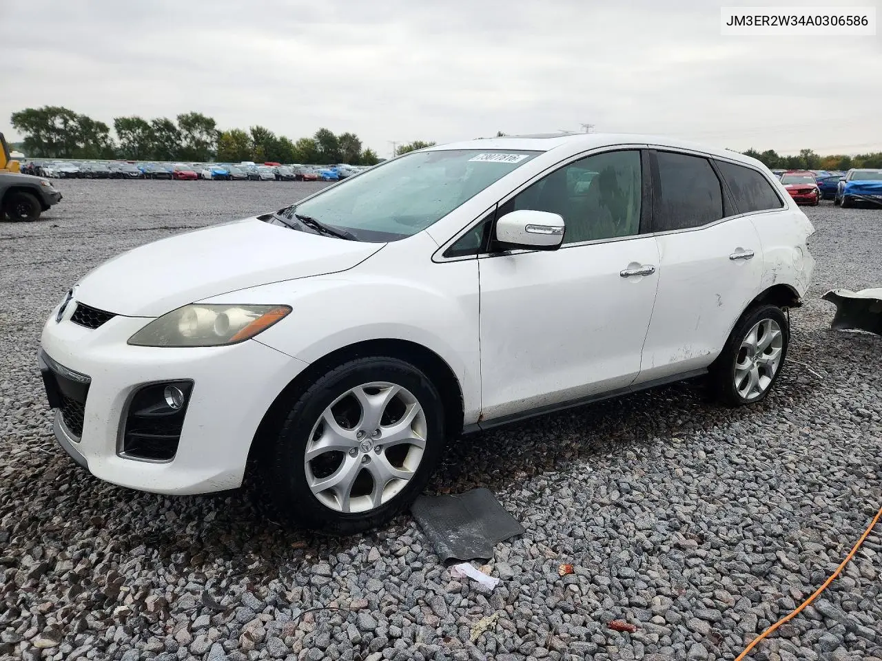 JM3ER2W34A0306586 Mazda CX-7 2010 — повреждение Задняя часть, фото до ремонта