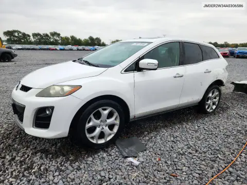 JM3ER2W34A0306586 — 2010 Mazda CX-7, Задняя часть, фото до ремонта