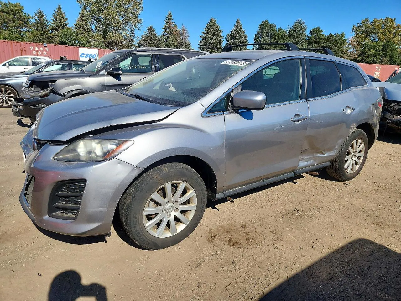 2011 Mazda Cx-7 VIN JM3ER2B50B0367927 фото 1