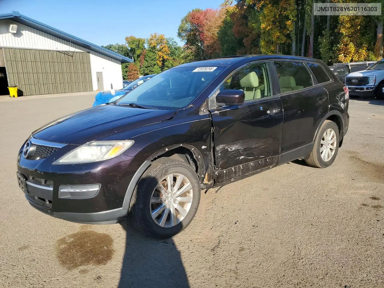 2007 Mazda Cx-9 VIN JM3TB28Y670116303 фото 1