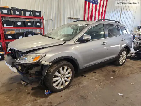 JM3TB3MA0A0220016 — 2010 Mazda CX-9, Передняя часть, фото до ремонта