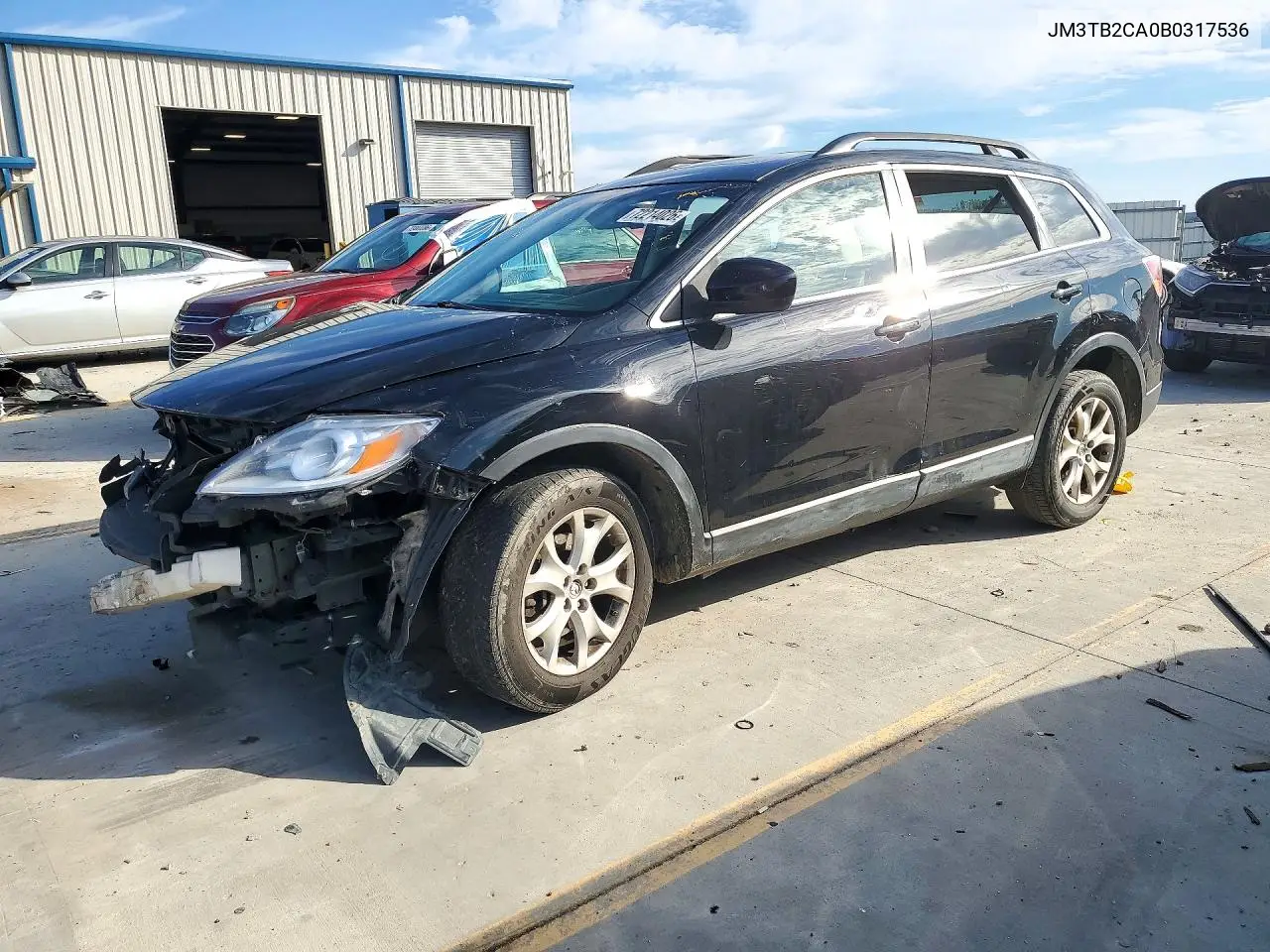 2011 Mazda Cx-9 VIN JM3TB2CA0B0317536 фото 1