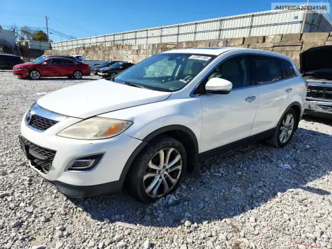 JM3TB3DA2C0349345 — 2012 Mazda CX-9, Задняя часть, фото до ремонта