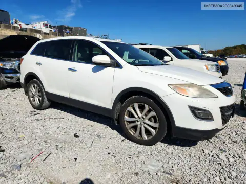 JM3TB3DA2C0349345 — 2012 Mazda CX-9, фото 4 с аукциона Copart, Задняя часть