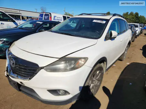 JM3TB3CV6F0463597 — 2015 Mazda CX-9, Задняя часть, фото до ремонта