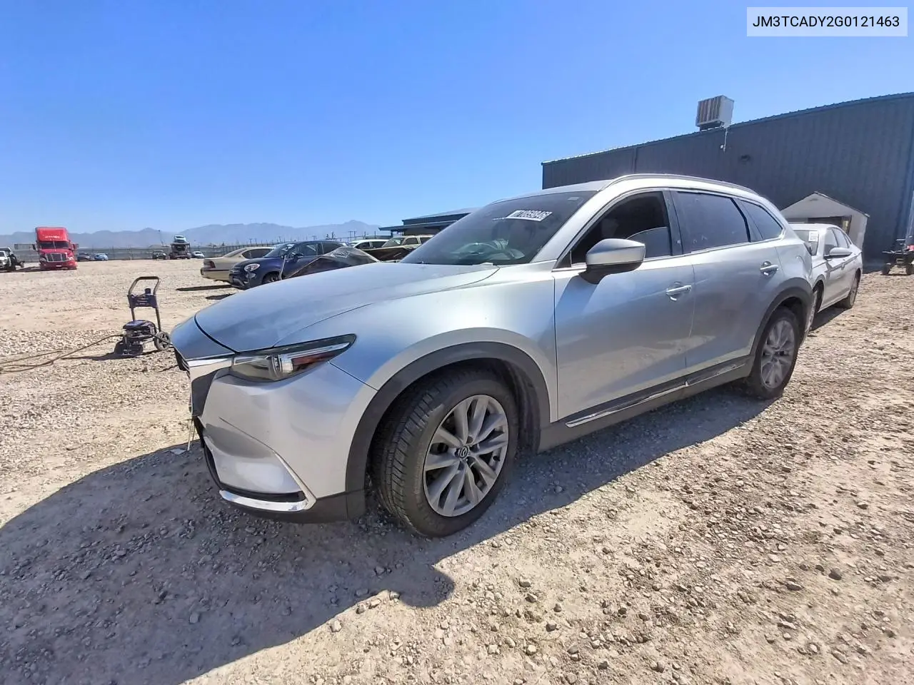 JM3TCADY2G0121463 Mazda CX-9 2016 — повреждение Механические повреждения, фото до ремонта