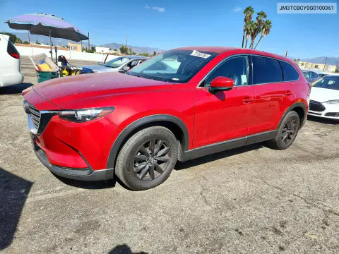 JM3TCBCY0G0100361 — 2016 Mazda CX-9, Вандализм, фото до ремонта