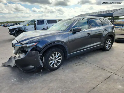 JM3TCACY1H0139634 — 2017 Mazda CX-9, Передняя часть, фото до ремонта