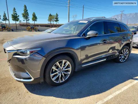 JM3TCADY1K0309674 — 2019 Mazda CX-9, Повреждения со всех сторон, фото до ремонта