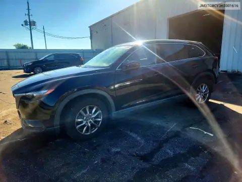 JM3TCBCY3K0301616 — 2019 Mazda CX-9, Задняя часть, фото до ремонта