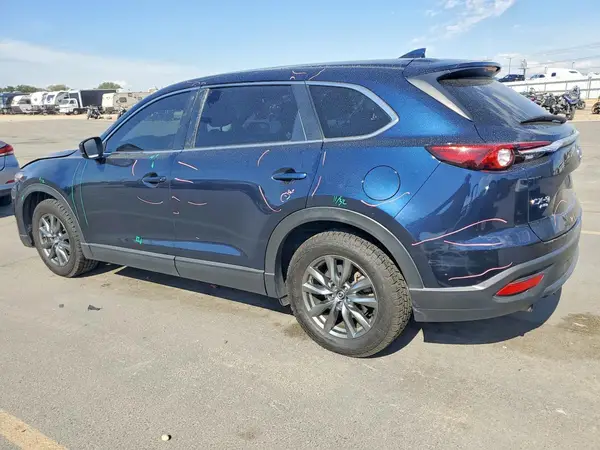 JM3TCBBY8L0417252 — 2020 Mazda CX-9, фото 2 с аукциона Copart, Передняя часть