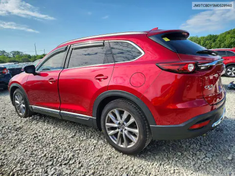 2021 Mazda Cx-9 Grand Touring VIN JM3TCBDY5M0528940 фото 2