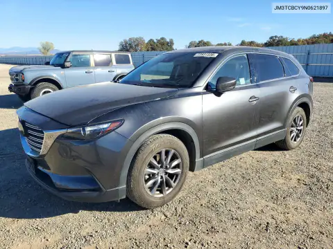 JM3TCBCY9N0621897 — 2022 Mazda CX-9, Передняя часть, фото до ремонта