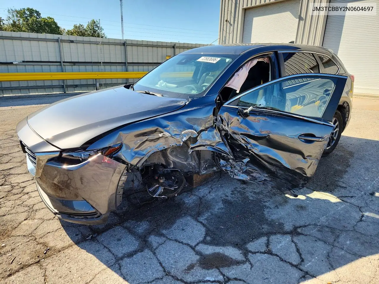 2022 Mazda Cx-9 Sport VIN JM3TCBBY2N0604697 фото 1