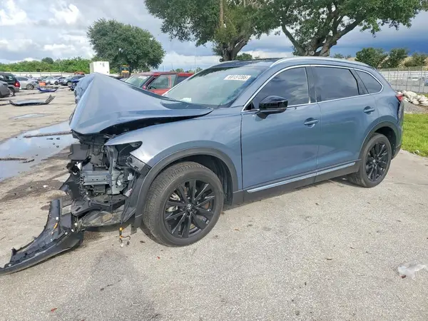 JM3TCBDY1P0657343 — 2023 Mazda CX-9, Передняя часть (Front End), фото до ремонта