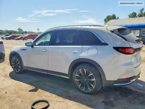 JM3KKDHA0R1155637 — 2024 Mazda CX-90, фото 2 с аукциона Copart, Пожар