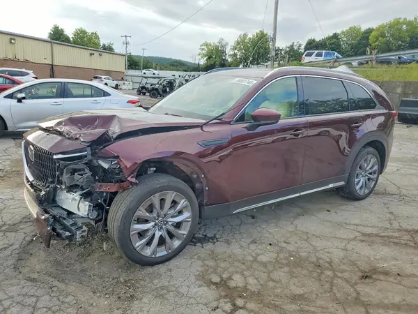 JM3KKEHD6R1171857 — 2024 Mazda CX-90, Передняя часть (Front End), фото до ремонта
