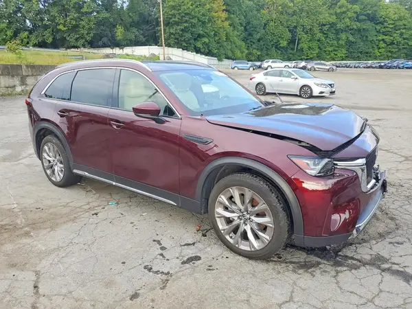 JM3KKEHD6R1171857 — 2024 Mazda CX-90, фото 4 с аукциона Copart, Передняя часть