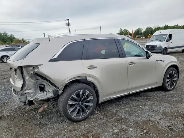 JM3KK1HC3R1133356 — 2024 Mazda CX-90, фото 3 с аукциона Copart, Задняя часть