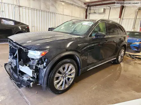 JM3KKDHD2R1143497 — 2024 Mazda CX-90, Передняя часть, фото до ремонта