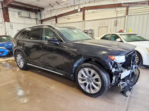 JM3KKDHD2R1143497 — 2024 Mazda CX-90, фото 4 с аукциона Copart, Передняя часть