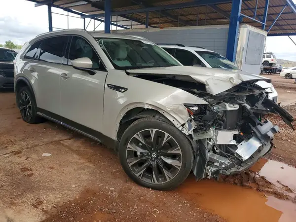 JM3KKEHA4S1250181 — 2025 Mazda CX-90, фото 4 с аукциона Copart, Передняя часть
