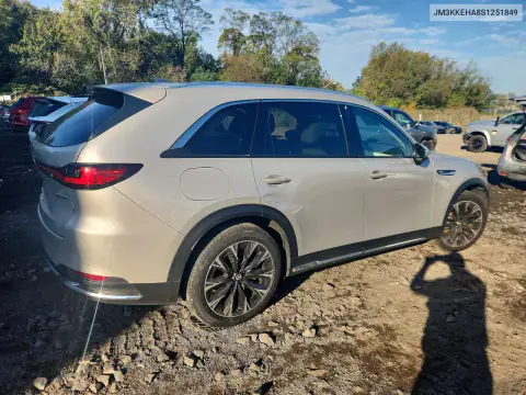 JM3KKEHA8S1251849 — 2025 Mazda CX-90, фото 3 с аукциона Copart, Передняя часть