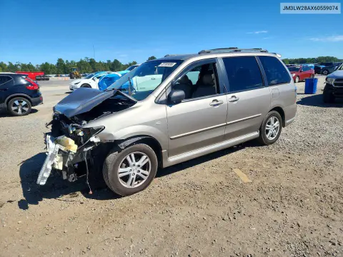 JM3LW28AX60559074 — 2006 Mazda MPV, Передняя часть, фото до ремонта