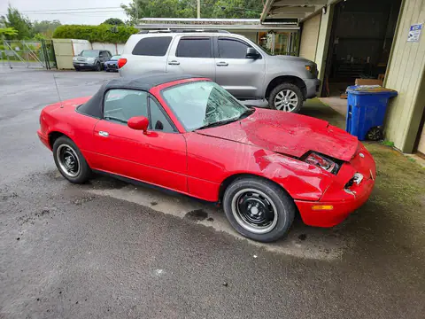 1996 MAZDA MX-5 MIATA VIN JM1NA3530T0716814 фото 4