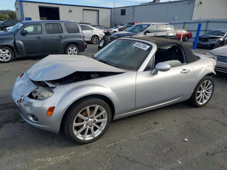 2006 MAZDA MX-5 MIATA VIN JM1NC25F660122263 фото 1