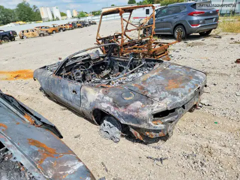 JM1NA3532V0724738 — 1997 Mazda MX-5, фото 2 с аукциона Copart, Пожар