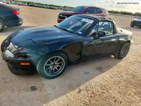 JM1NA3532V0736694 Mazda MX-5 1997 — повреждение Сторона, фото до ремонта