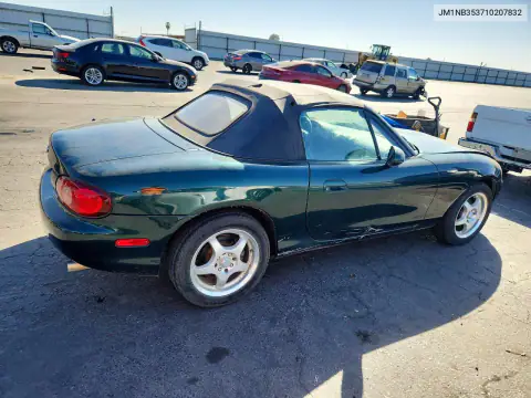 JM1NB353710207832 — 2001 Mazda MX-5, фото 3 с аукциона Copart 19.10.2026, Передняя часть