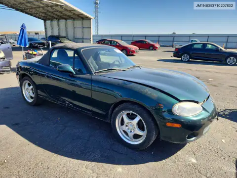 JM1NB353710207832 — 2001 Mazda MX-5, фото 4 с аукциона Copart 19.10.2026, Передняя часть
