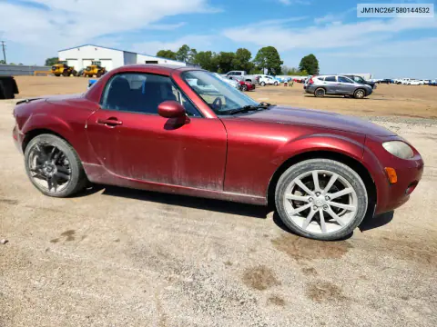 2008 Mazda Mx-5 Miata VIN JM1NC26F580144532 фото 4