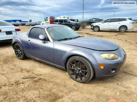 2008 Mazda Mx-5 Miata VIN JM1NC26F380143606 фото 4