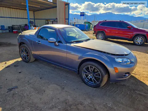 2008 Mazda Mx-5 Miata VIN JM1NC26F080145961 фото 4