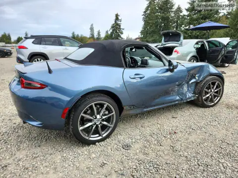 2016 Mazda Mx-5 Miata Grand Touring VIN JM1NDAD77G0110920 фото 3
