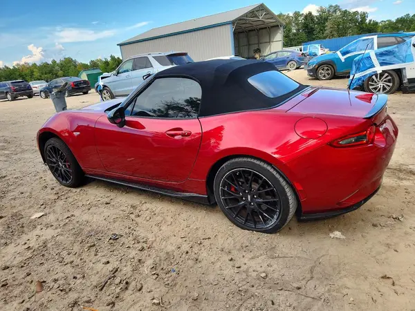 JM1NDAC76H0121166 — 2017 Mazda MX-5, фото 2 с аукциона Copart, Передняя часть