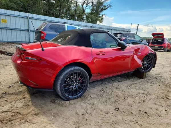 JM1NDAC76H0121166 — 2017 Mazda MX-5, фото 3 с аукциона Copart, Передняя часть