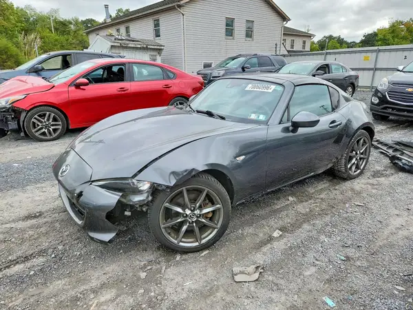 JM1NDAM73H0100791 — 2017 Mazda MX-5, Передняя часть (Front End), фото до ремонта