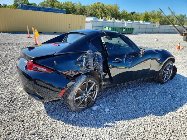 JM1NDAM70K0300714 — 2019 Mazda MX-5, фото 3 с аукциона Copart, Передняя часть