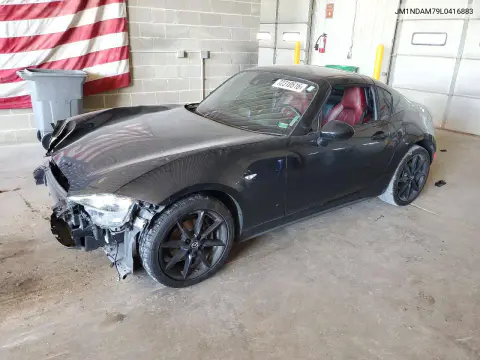 JM1NDAM79L0416883 — 2020 Mazda MX-5, Передняя часть, фото до ремонта