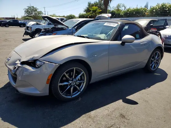 JM1NDAD70P0558576 — 2023 Mazda MX-5, Задняя часть (Rear End), фото до ремонта