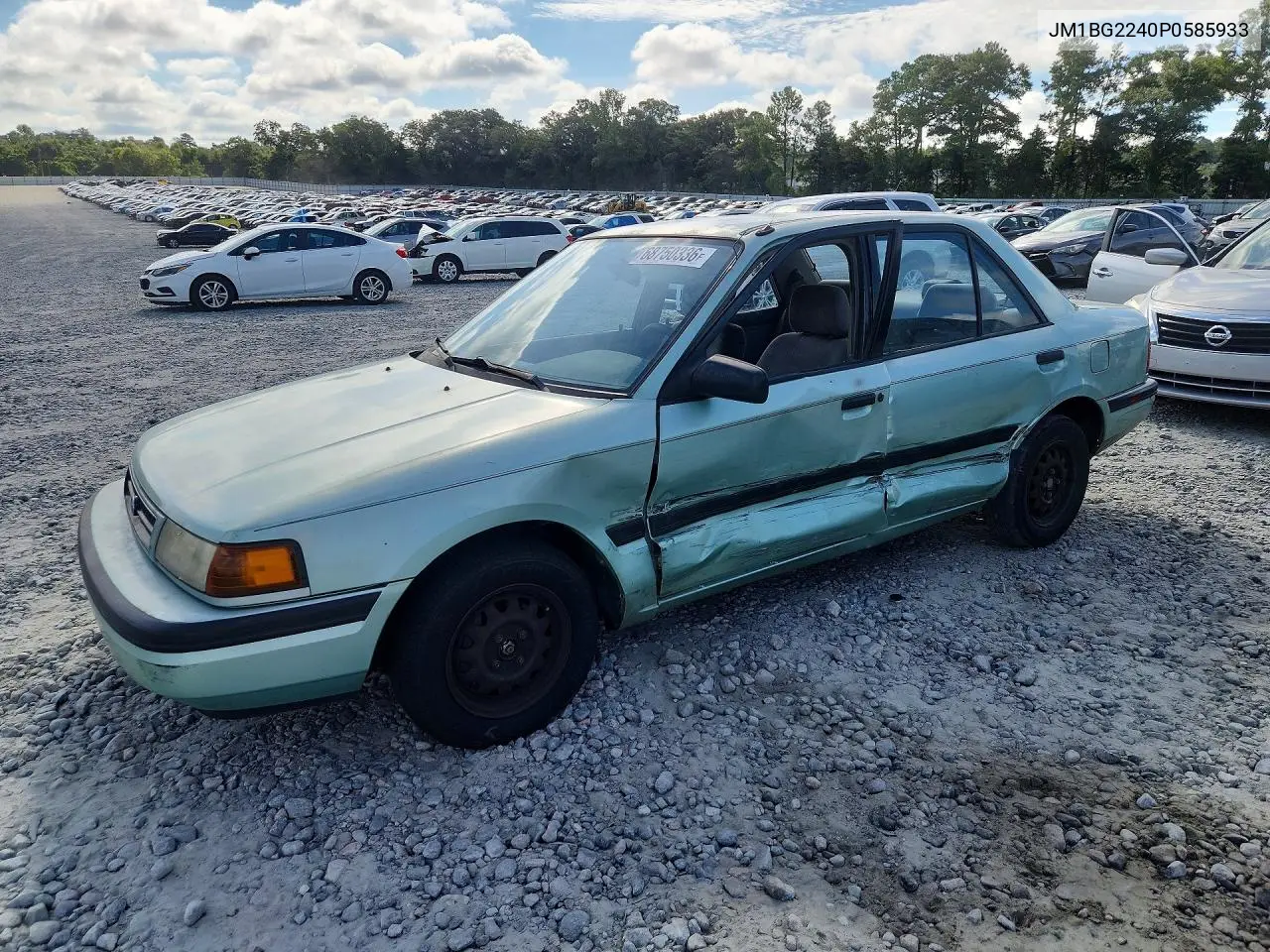 1993 Mazda Protege Dx VIN JM1BG2240P0585933 фото 1